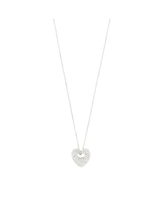 Pilgrim Dune Recycled Heart Necklace