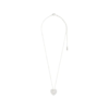 Pilgrim Dune Recycled Heart Necklace
