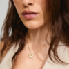 Pilgrim Dune Recycled Heart Necklace