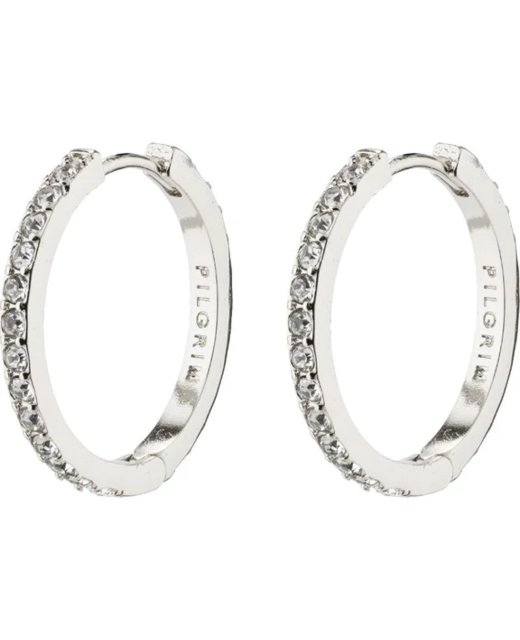 Pilgrim Ebna Medium Crystal Hoop