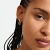 Pilgrim Kira Recycled Earrings Crystal