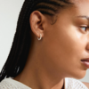 Pilgrim Kalia Recycled Hoop Earrings