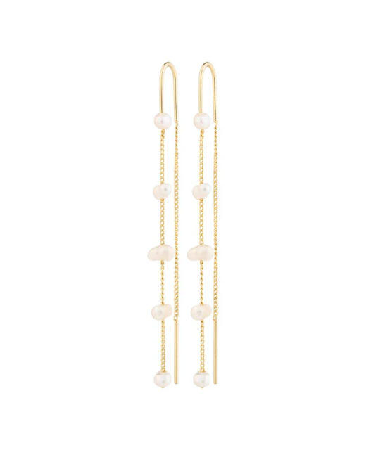 Pilgrim Zenaia Pearl Chain Earrings