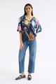 Elk Moda V Neck Top
