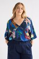 Elk Moda V Neck Top