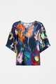 Elk Moda V Neck Top