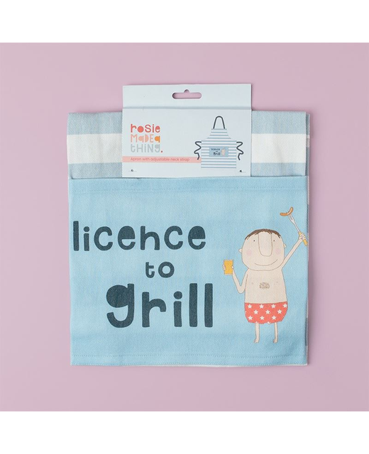 Rosie Made a Thing Licence to Grill Apron