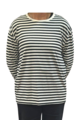Country Road Good Earth Cotton Stripe LS Top