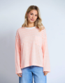 Stella + Gemma Drop Shoulder Tee - Glow Track