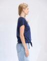 Stella + Gemma Top Knot Top - Navy