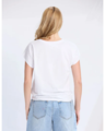 Stella + Gemma Top Knot Top - White