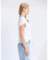 Stella + Gemma Top Knot Top - White