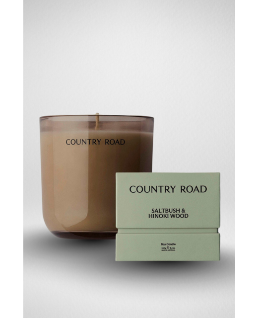 Country Road Candle 240g - Saltbush & Hinoki