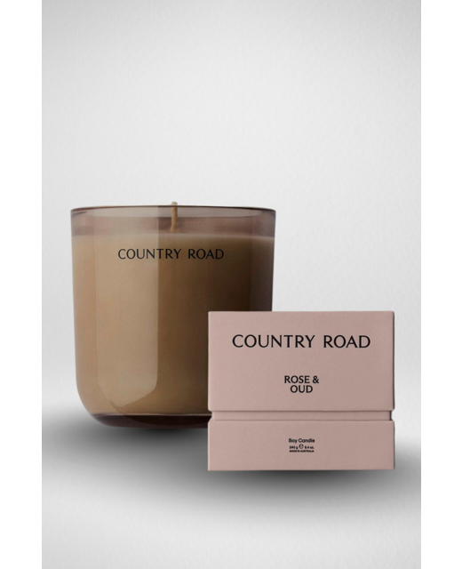 Country Road Candle 240g - Rose & Oud