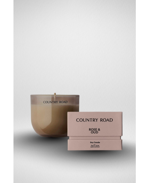 Country Road Candle 70g - Rose & Oud
