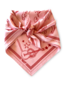Dark Hampton x Kaylee Bell Cowboy Up Petite Silk Scarf