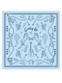Dark Hampton x Kaylee Bell Cowboy Up Petite Silk Scarf