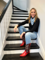 Dark Hampton x Kaylee Bell Cowboy Up Petite Silk Scarf