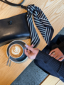 Dark Hampton The Tait Petite Silk Scarf
