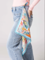 Dark Hampton x Carrie Broomhall Finn Petite Silk Scarf