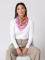 Dark Hampton x Carrie Broomhall Amelie Large Silk Scarf