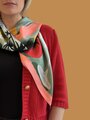 Dark Hampton x Studio Bon Bonnie Large Silk Scarf
