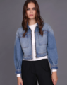 Storm Crop Denim Jacket