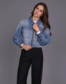 Storm Crop Denim Jacket