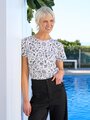 Oh3 Wide Leg Mid Length Trousers