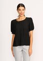 Oh3 Volume Sleeve Scoop Hem Top