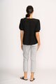 Oh3 Volume Sleeve Scoop Hem Top