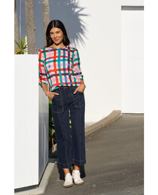Memo Stitch Detail Jean