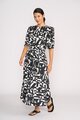 Foil Swing Volume Sleeve Top