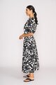 Foil Swing Volume Sleeve Top