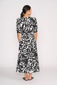 Foil Swing Volume Sleeve Top