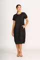Foil Pleated Maxi Dress