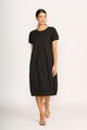 Foil Pleated Maxi Dress