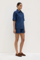 Assembly Label Boxy Denim SS Shirt