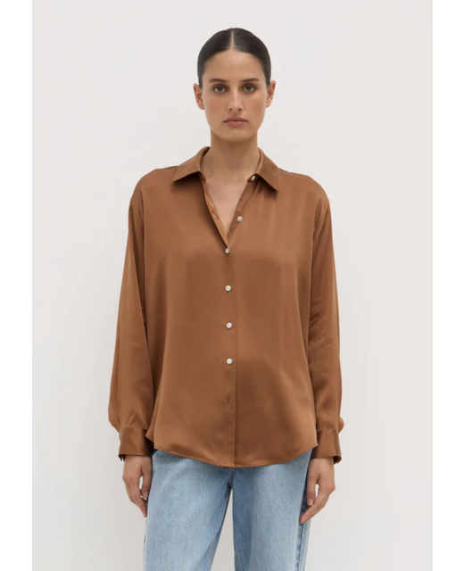 Assembly Label Pippa Silk LS Shirt