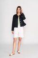 Vassalli Jacket with Frill Hem