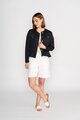 Vassalli Jacket with Frill Hem