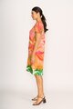 Foil Swing Back Dress