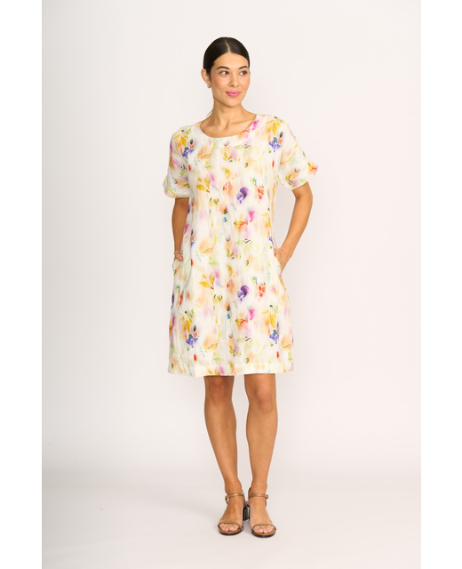 Preen Contrast Facing Shift Dress