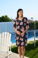 Preen Contrast Facing Shift Dress