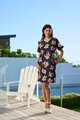 Preen Contrast Facing Shift Dress