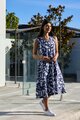 Foil Generosity Dress