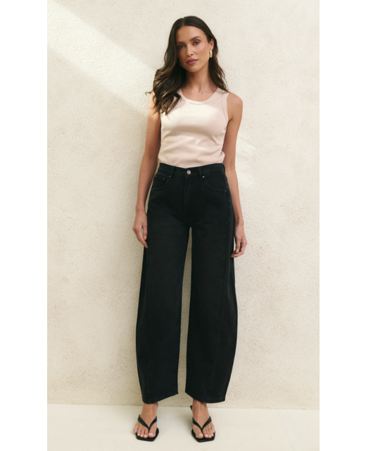 Among The Brave Varsity Barrel Jeans