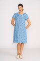 Oh3 Short Sleeve A Line Dress