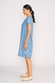 Oh3 Short Sleeve A Line Dress