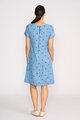 Oh3 Short Sleeve A Line Dress